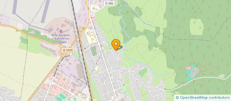 localisation de l'entreprise SCI DU MAQUIS  AMBERIEU-EN-BUGEY