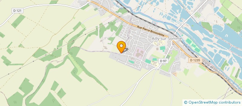 localisation de l'entreprise SCI DU MARAIS  AILLY-SUR-SOMME