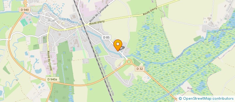 localisation de l'entreprise SCI DU MARAIS  RUE