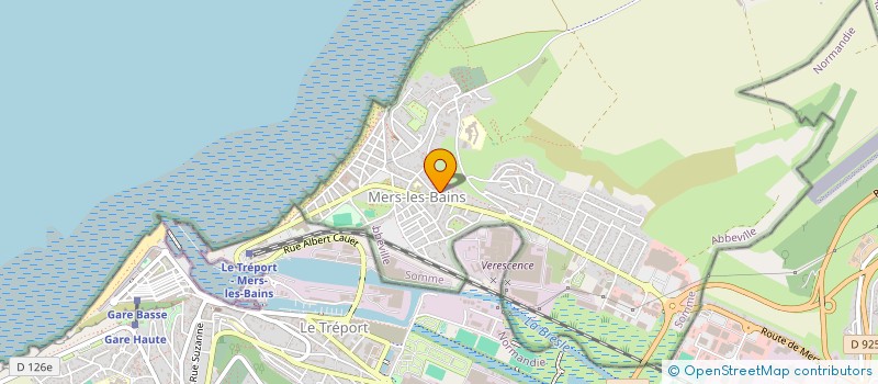 localisation de l'entreprise SCI DU MARAIS  MERS-LES-BAINS