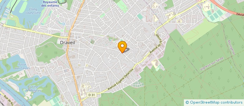 localisation de l'entreprise SCI DU MARAIS à DRAVEIL