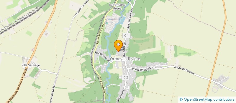 localisation de l'entreprise SCI DU MARAIS  ORMOY-LA-RIVIERE