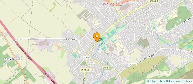 localisation de l'entreprise SCI DU MARAIS à ANGRES