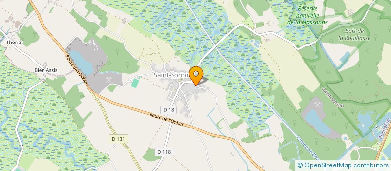 localisation de l'entreprise SCI DU MARAIS à SAINT-SORNIN