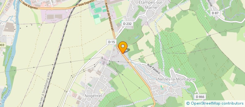 localisation de l'entreprise SCI DU MARAIS  NESLES-LA-MONTAGNE