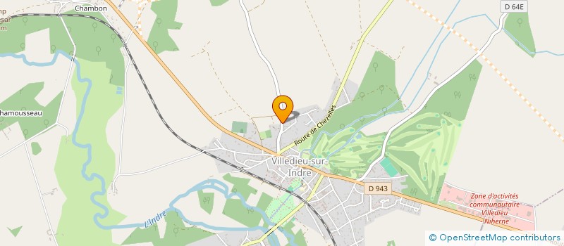 localisation de l'entreprise SCI DU MARAIS à VILLEDIEU-SUR-INDRE