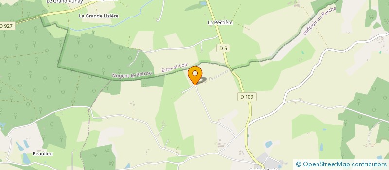 localisation de l'entreprise SCI DU MARAIS  COUETRON-AU-PERCHE