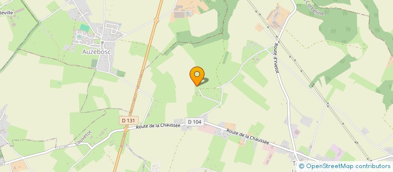 localisation de l'entreprise SCI DU MARAIS  TOUFFREVILLE-LA-CORBELINE