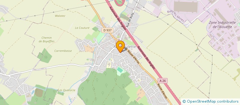 localisation de l'entreprise SCI DU MARAIS  AIX-NOULETTE