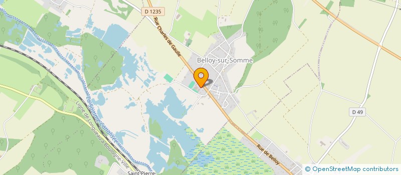 localisation de l'entreprise SCI DU MARAIS  BELLOY-SUR-SOMME