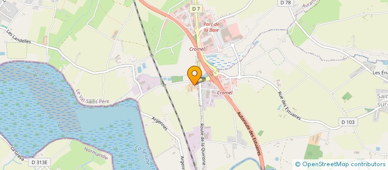 localisation de l'entreprise SCI DU MARAIS  LE VAL-SAINT-PERE