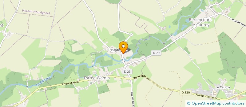 localisation de l'entreprise SCI DU MARAIS D ESTREE  ESTREE-WAMIN