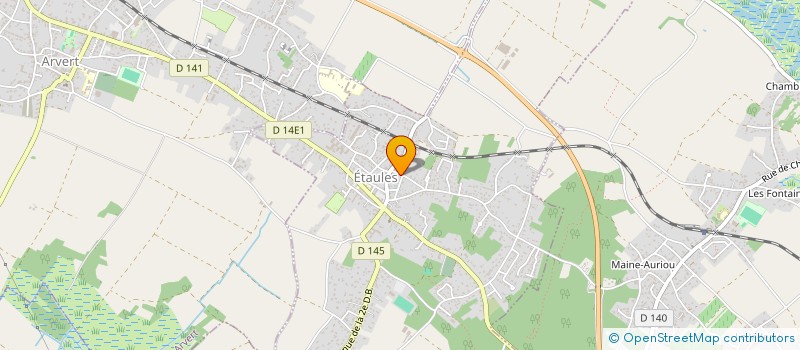 localisation de l'entreprise SCI DU MARAIS DE PERISSAC  ETAULES