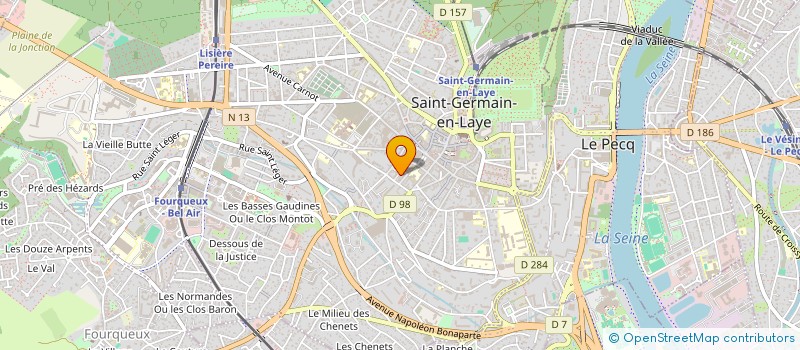 localisation de l'entreprise SCI DU MARAIS DE VILLIERS  SAINT-GERMAIN-EN-LAYE