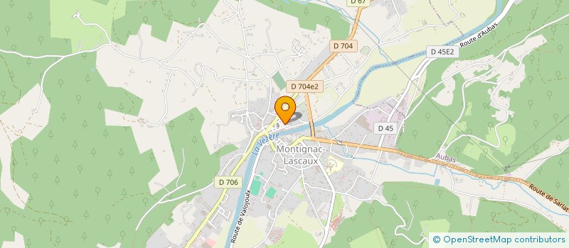 localisation de l'entreprise SCI DU MARAIS PERIGOURDIN à MONTIGNAC-LASCAUX