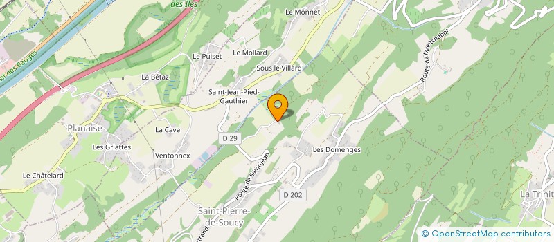 localisation de l'entreprise SCI DU MARAIS SANS SOUCIS  SAINT-PIERRE-DE-SOUCY