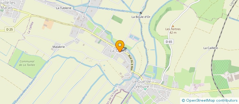 localisation de l'entreprise SCI DU MARAIS VENDEEN  CHAMPAGNE-LES-MARAIS