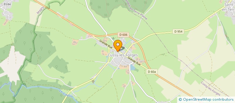 localisation de l'entreprise SCI DU MARAYV  VASSY-SOUS-PISY