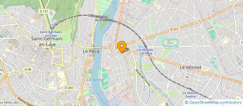 localisation de l'entreprise SCI DU MARCHAIS  LE VESINET