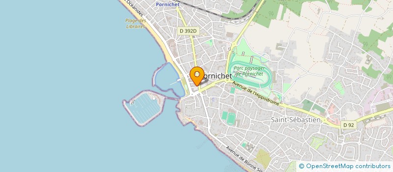 localisation de l'entreprise SCI DU MARCHE à PORNICHET