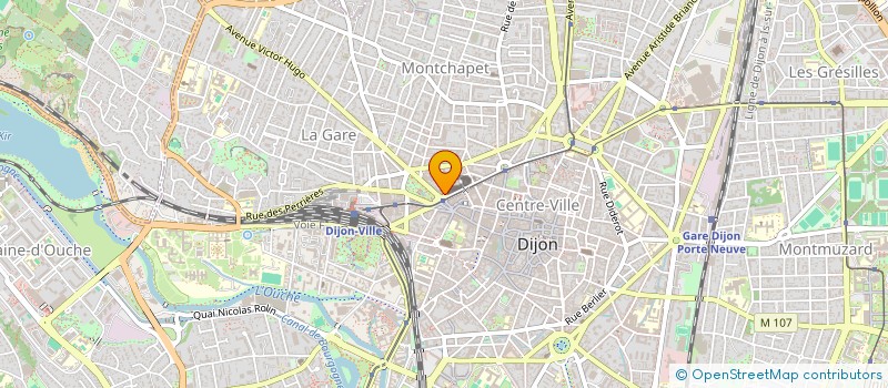 localisation de l'entreprise SCI DU MARCHE à DIJON