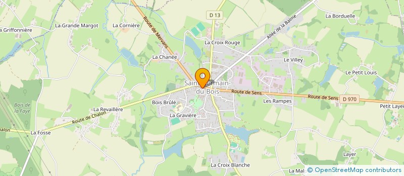 localisation de l'entreprise SCI DU MARCHE à SAINT-GERMAIN-DU-BOIS