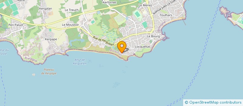 localisation de l'entreprise SCI DU MARCHE  LARMOR-PLAGE