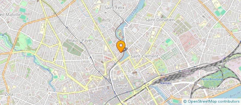 localisation de l'entreprise SCI DU MARCHE à NANTES