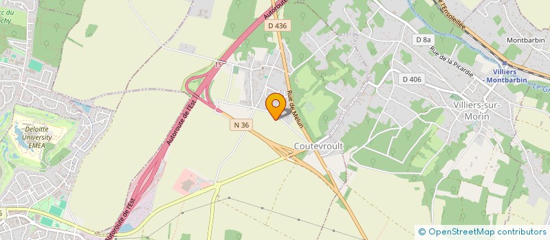 localisation de l'entreprise SCI DU MARCHE  PIERRE-LEVEE