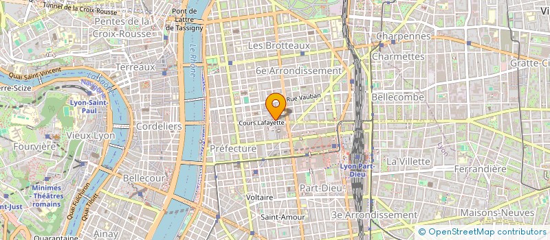 localisation de l'entreprise SCI DU MARCHE COMMUN  LYON