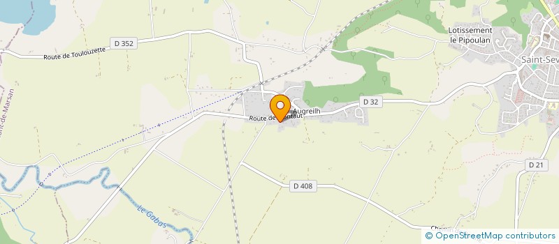 localisation de l'entreprise SCI DU MARCHE DE GROS à SAINT-SEVER