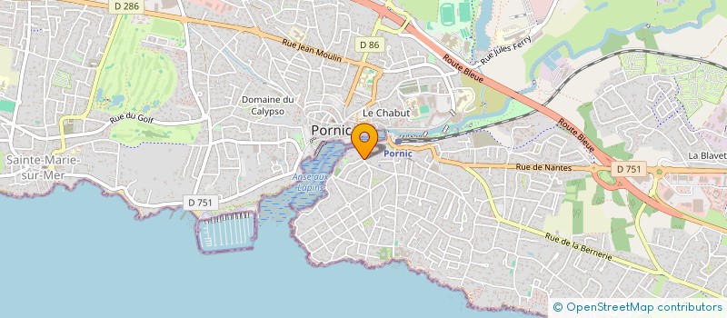 localisation de l'entreprise SCI DU MARCHIX  PORNIC