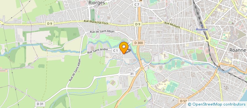 localisation de l'entreprise SCI DU MARCLET à RIORGES