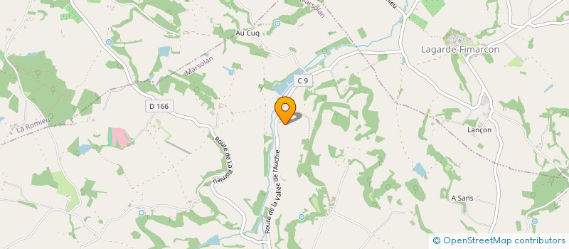 localisation de l'entreprise SCI DU MARCOUS  LECTOURE