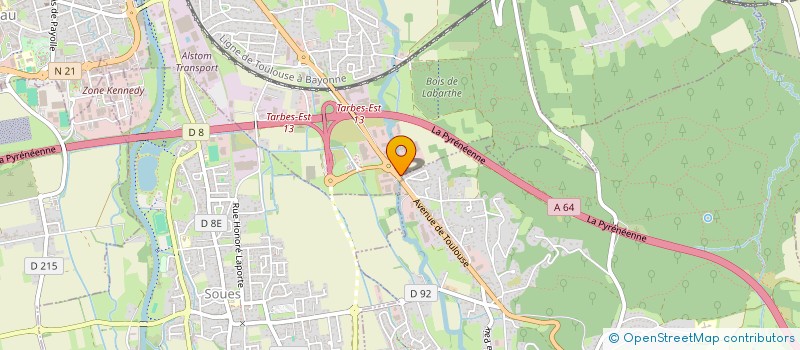 localisation de l'entreprise SCI DU MARDI  SEMEAC