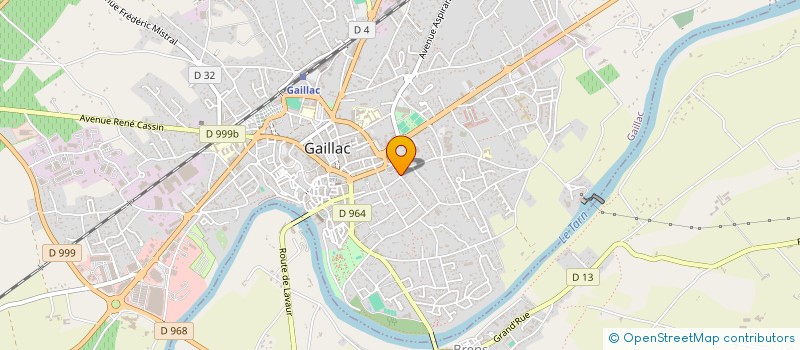 localisation de l'entreprise SCI DU MARECHAL  GAILLAC