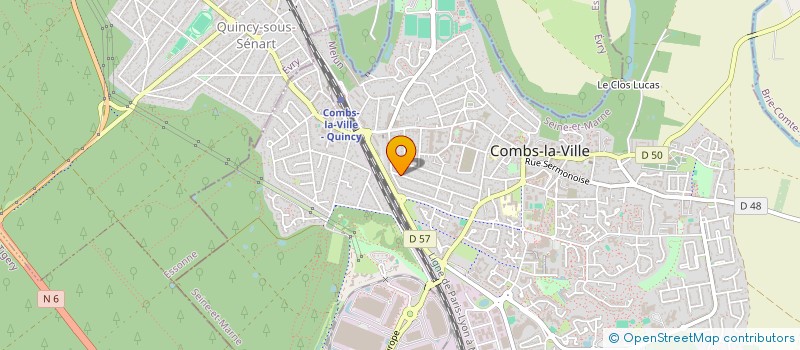 localisation de l'entreprise SCI DU MARECHAL FOCH  COMBS-LA-VILLE