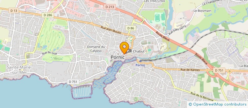 localisation de l'entreprise SCI DU MARECHAL FOCH  PORNIC