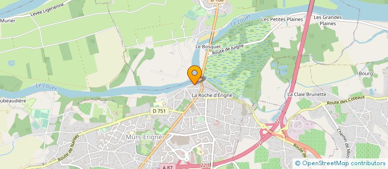 localisation de l'entreprise SCI DU MARECHAL JOFFRE  MURS-ERIGNE