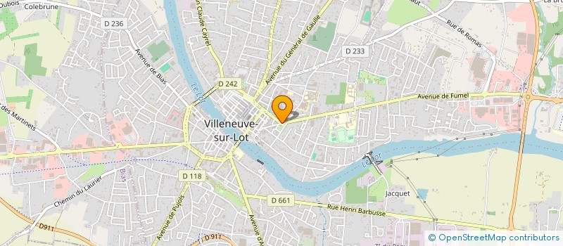 localisation de l'entreprise SCI DU MARENSIN  SOUSTONS