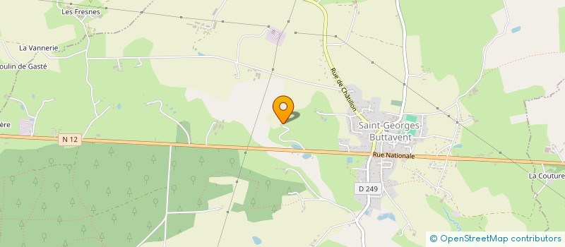 localisation de l'entreprise SCI DU MARGANTIN  SAINT-GEORGES-BUTTAVENT