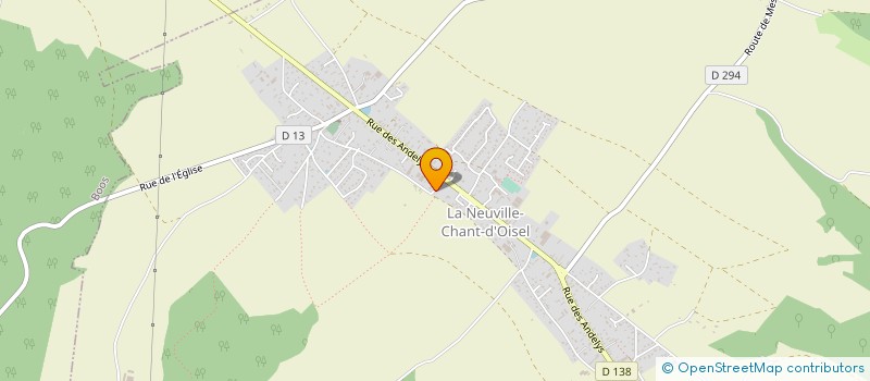 localisation de l'entreprise SCI DU MARRONNIER  GOUY