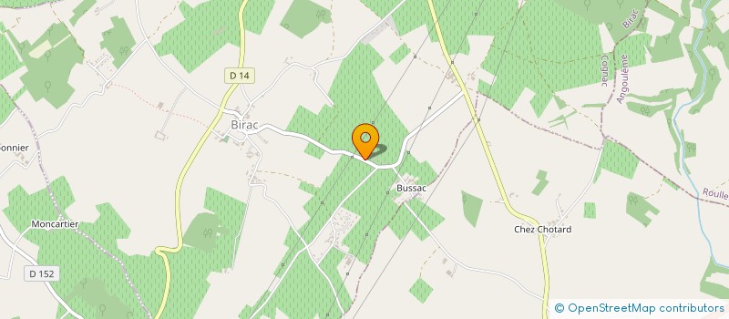localisation de l'entreprise SCI DU MARRONNIER à BIRAC