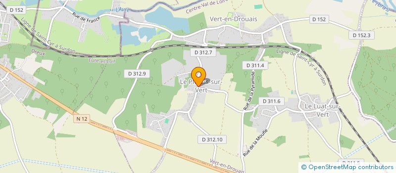 localisation de l'entreprise SCI DU MARSAUCEUX à MEZIERES-EN-DROUAIS