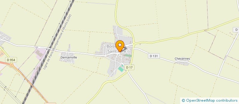 localisation de l'entreprise SCI DU MARTEAU ET DE L'ENCLUME à PRASVILLE