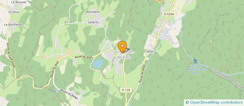 localisation de l'entreprise SCI DU MARTINET  LA SURE EN CHARTREUSE