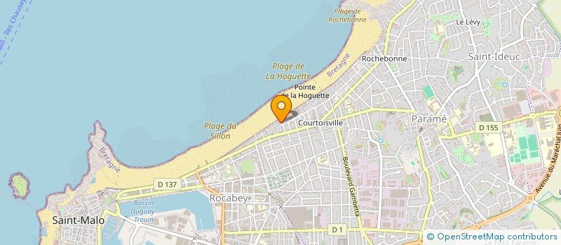 localisation de l'entreprise SCI DU MAS  SAINT-MALO