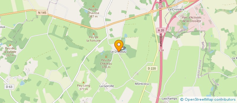 localisation de l'entreprise SCI DU MAS BASTIEN à SAINT-AMAND-MAGNAZEIX