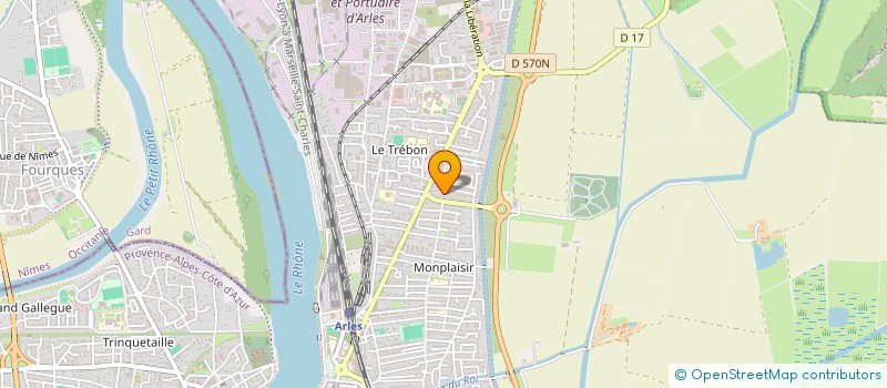 localisation de l'entreprise SCI DU MAS CAPEAU à ARLES