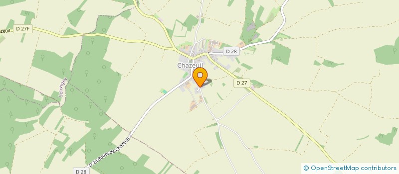 localisation de l'entreprise SCI DU MAS D'ALBENQUE à CHAZEUIL